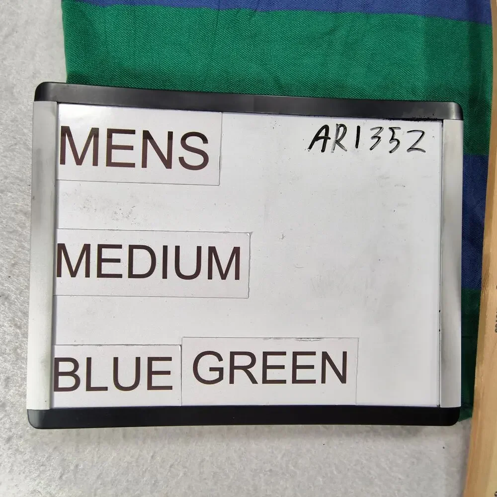 Polo by Ralph Lauren Casual Collared Polo Shirt Mens Size Medium M Blue Green